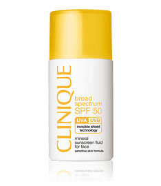 SPF 50 Mineral Sunscreen Fluid for Face